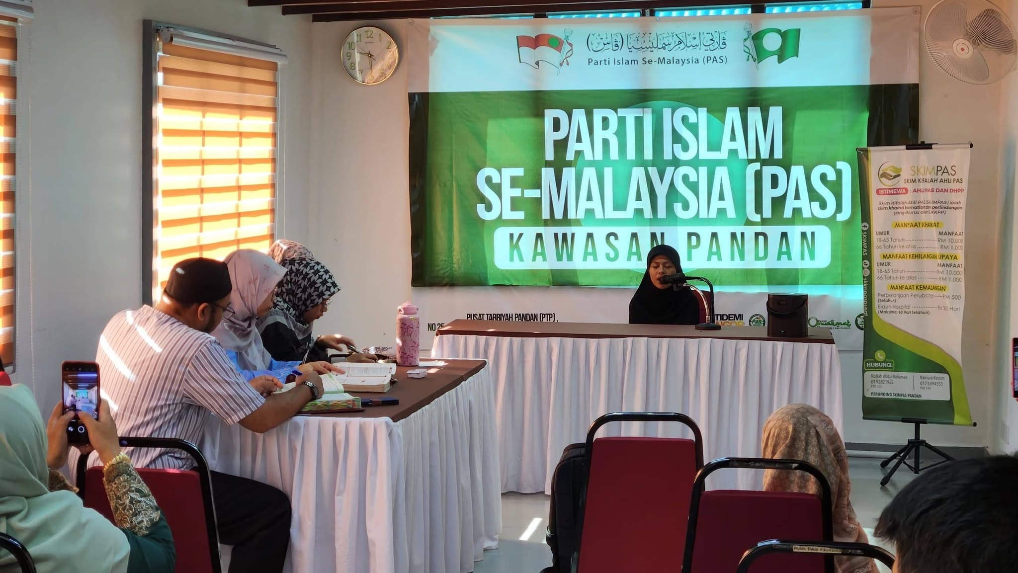 Aktiviti bersama masyarakat Pandan